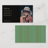Old Lady Cat Visitekaartje (Voorkant / Achterkant)