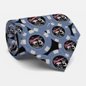 Old Las Vegas Flamingo Stropdas (Opgerold)
