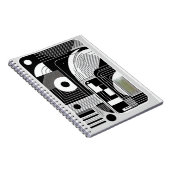 old Linework Pattern Notitieboek (Rechterzijde)