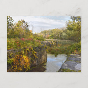 Old Lock 19 of the Erie Canal, New York Briefkaart