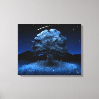 Old Locust Hill Canvas Afdruk