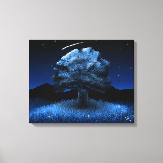 Old Locust Hill Canvas Afdruk (Voorkant)