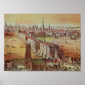 Old London Bridge Poster (Voorkant)