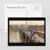 Old London Briefkaart - London Bridge (Voorkant / Achterkant)