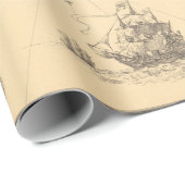 Old Long Island NY Map (1925)  Cadeaupapier (Rol Hoek)