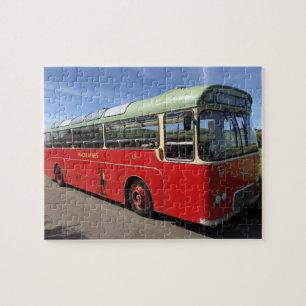 Old Macbraynes Bus op het eiland Bute Legpuzzel