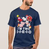 Old Macdonald had een Boerderij Nursery Rhyme 2nd  T-shirt (Voorkant)