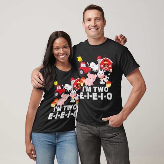 Old MacDonald had een Boerderij Nursery Rhyme 2nd  T-shirt (Unisex)