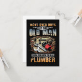 Old Man Plumber Kaart (Voorkant / Achterkant in situ)
