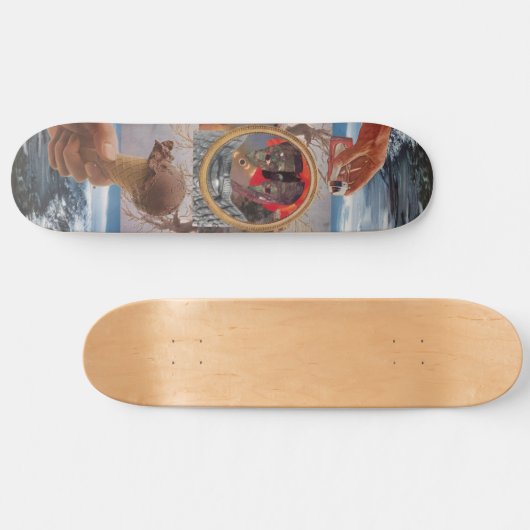 Old Man Skateboard (Horz)