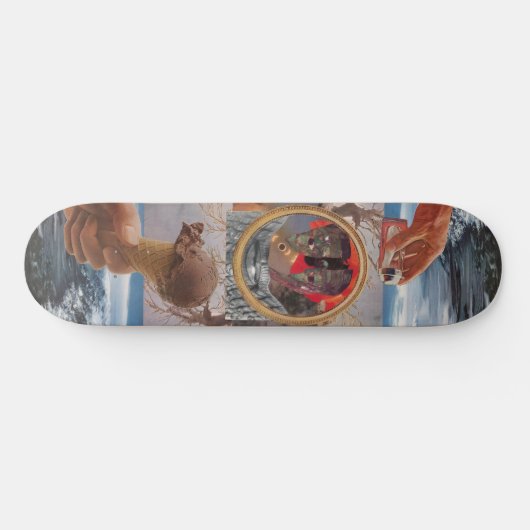 Old Man Skateboard (Horz)