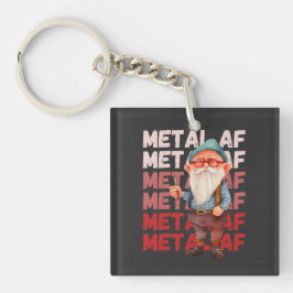Old Man still Metal AF Sleutelhanger