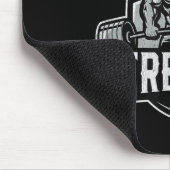 Old Man Strength Funny Gym Motivation Workout Gift Muismat (Hoek)