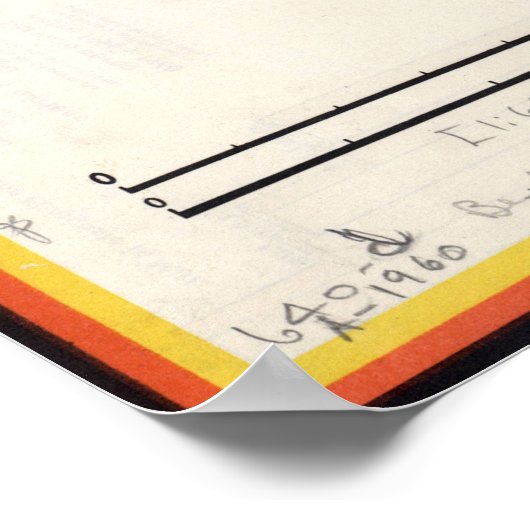 Old Map of Berlin 1961, Cold War Era Print (Hoek)