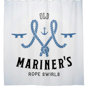 Old Mariner Poster Douchegordijn