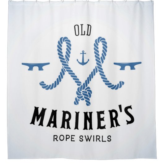 Old Mariner Poster Douchegordijn (Voorkant)
