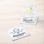 Old Mariner Poster Vierkante Kartonnen Onderzetter (Insitu)