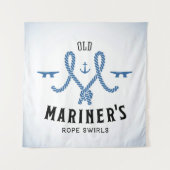 Old Mariner Poster Wandkleed (Voorkant (horizontaal))