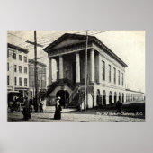 Old Market Charleston SC  1910 Poster (Voorkant)