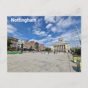 Old Market Square, Nottingham Briefkaart