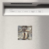 Old Metal and Rocks Magneet (Insitu (Vaatwasser))