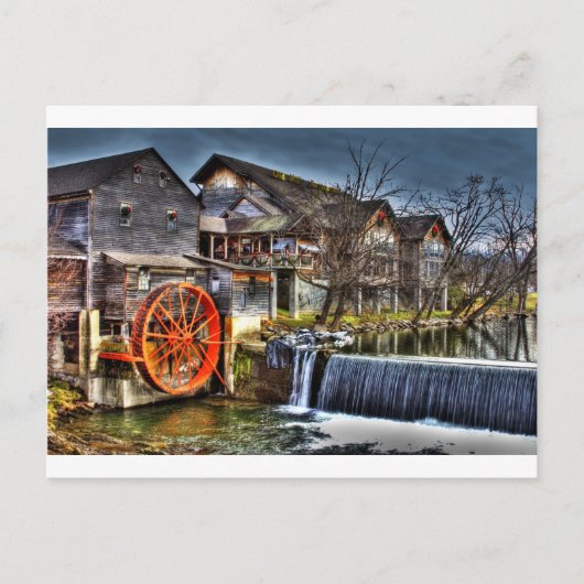 Old Mill Briefkaart (Voorkant)