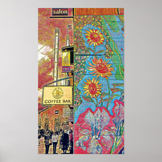 Old Mill District Bend, Oregon Art Print