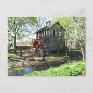 Old Mill en Creek Briefkaart