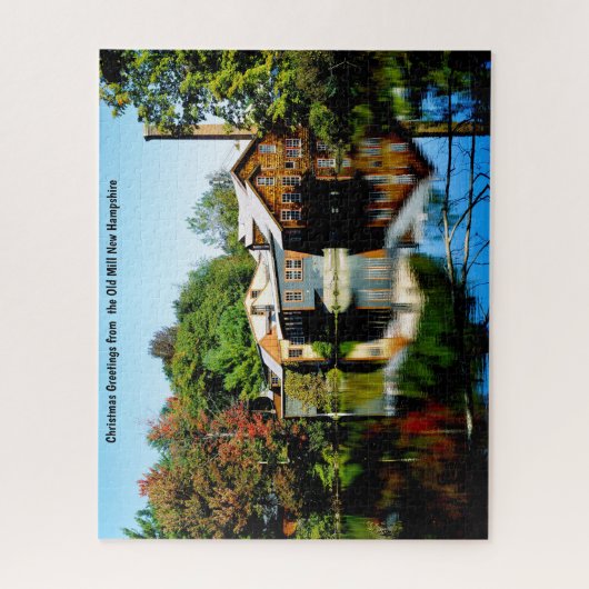 Old Mill New Hampshire. Jigsaw Puzzle (Vertical)
