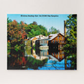 Old Mill New Hampshire. Jigsaw Puzzle (Horizontal)