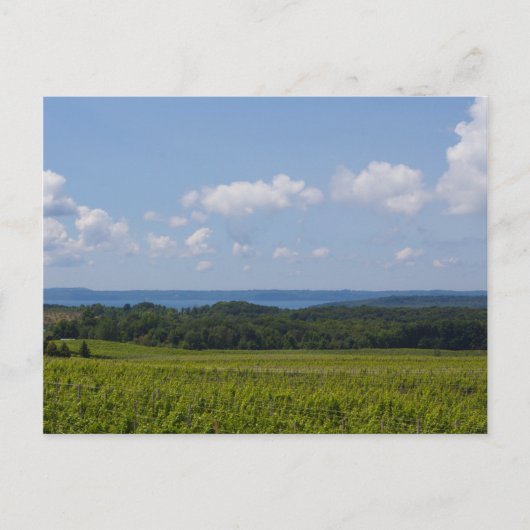 Old Mission Peninsula, Michigan Briefkaart (Voorkant)