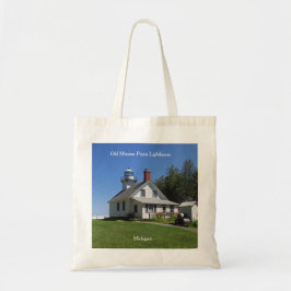 Old Mission Point Lighthouse canvas tas