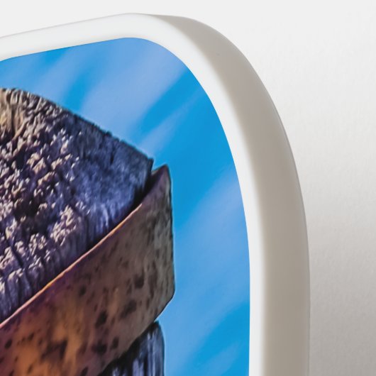 Old Mooring Bollard Pickleball Paddle (Links Detail)