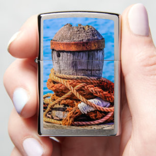 Old Mooring Bollard Zippo Lighter