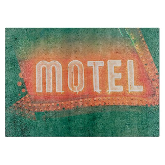 Old Motel Snijplank (Voorkant)
