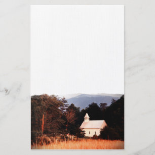 Old Mountain Church Briefpapier