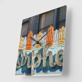 Old Movie Marquee Wall klok (Hoek)