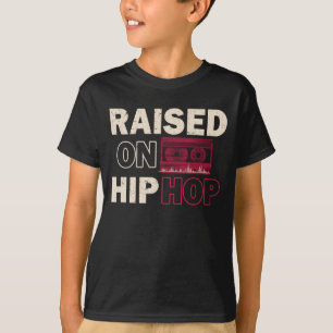 Old Music Rap Childhood Hip Hop Bass T-shirt
