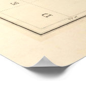 Old New Jersey Geological Map (1888) Poster (Hoek)