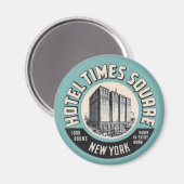 Old New York Hotel Magneet (Voorkant / Achterkant)