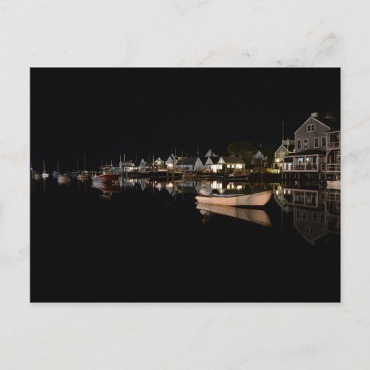 Old North Wharf à la carte postale de nuit (Devant)