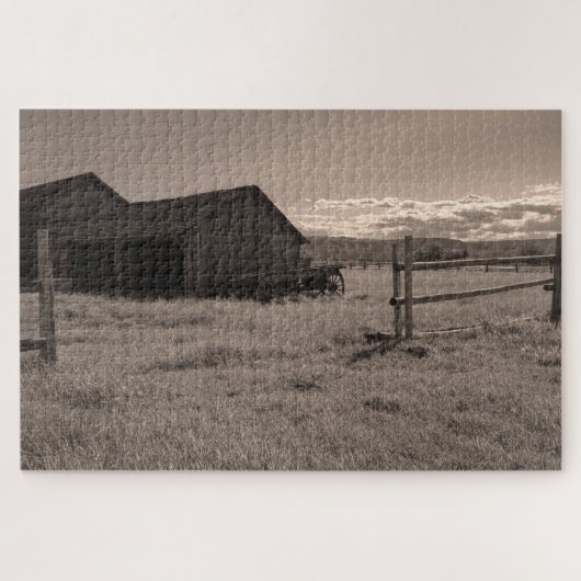 Old Olmstead boerderij Legpuzzel (Horizontaal)