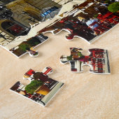 Old Opera Monument Frankfurt Duitsland. Legpuzzel (Zijkant)