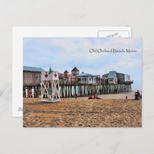 Old Orchard Beach Briefkaart (Voorkant / Achterkant)