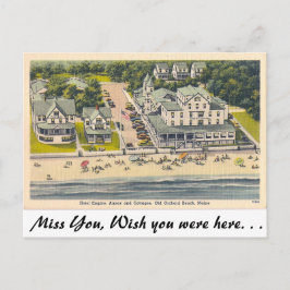 Old Orchard Beach, Maine Briefkaart