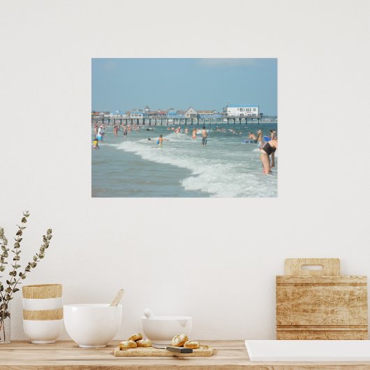Old Orchard Beach Pier Poster (Keuken)