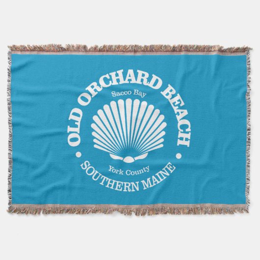 Old Orchard Beach (zeeschelp) Deken (Voorkant)