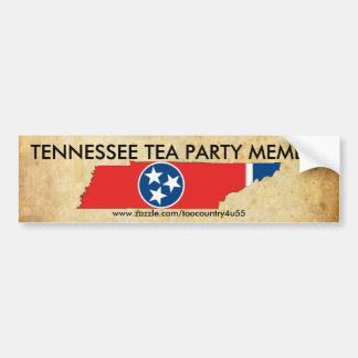 old_paper, 800px-Flag-map_of_Tennessee.svg, TEN... Bumpersticker
