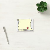 Old Parchment Scroll Style Post-it® Notes (Kantoor)