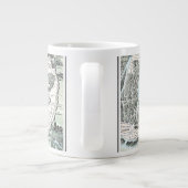 Old Paris Monuments Map 1878 Seine Jumbo Mok (Achterkant)